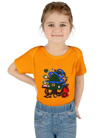 Christmas Treeant - Infant Baby Rib Bodysuit