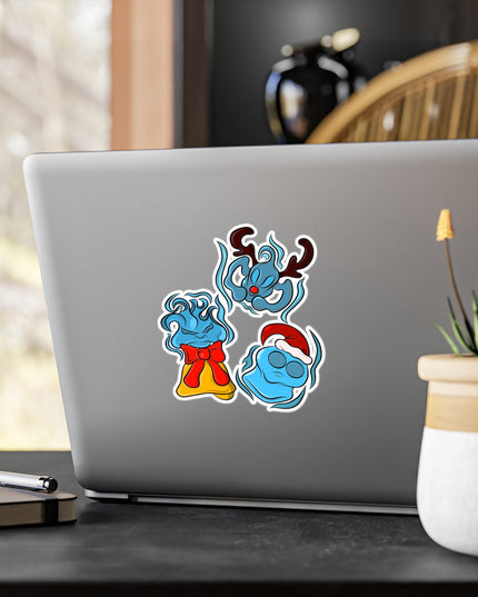 Xmas Will O' Wisp - Kiss-Cut Vinyl Decal Sticker