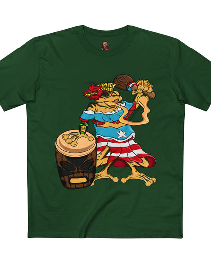 Mens Staple Tee Shirt - Puerto Rican Isabela Coqui