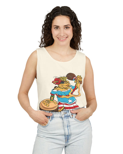 Tank Top - Puerto Rican Isabela Coqui Print