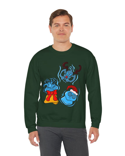 Xmas Will O' Wisp - Unisex Heavy Blend Crewneck Sweatshirt