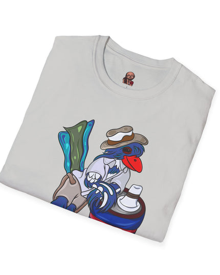 Mateo Armas the Cuban Trogon - Unisex Graphic Tee Shirt