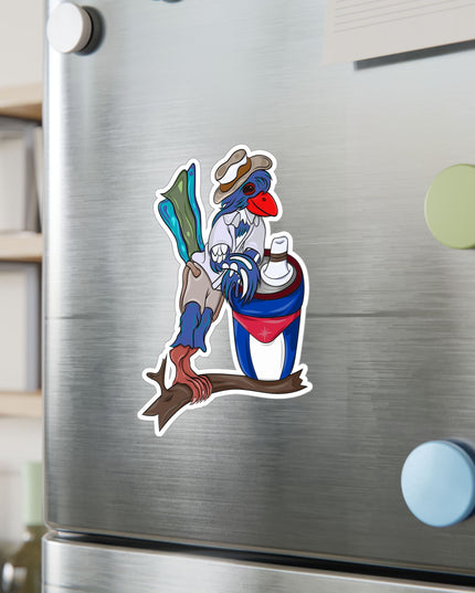 Mateo Armas Trogon - Kiss-Cut Vinyl Decal Sticker