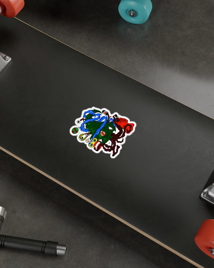 Christmas Treeant - Kiss-Cut Vinyl Decal Sticker