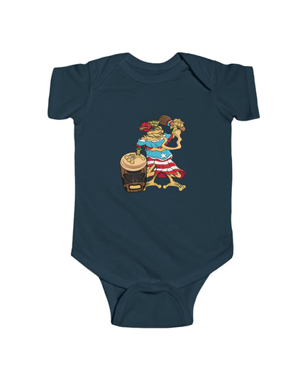Infant Jersey Bodysuit - Puerto Rican Isabela Coqui