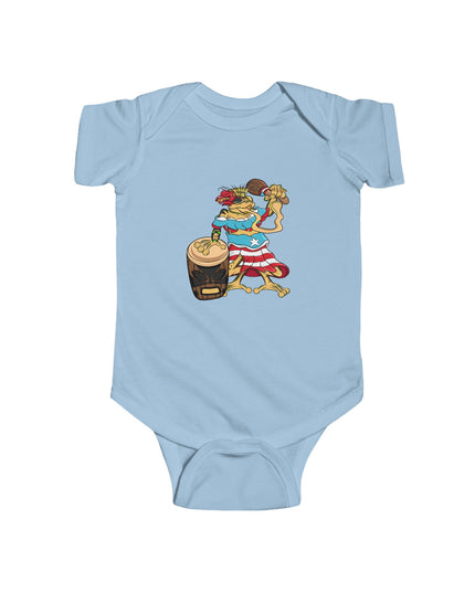 Infant Jersey Bodysuit - Puerto Rican Isabela Coqui
