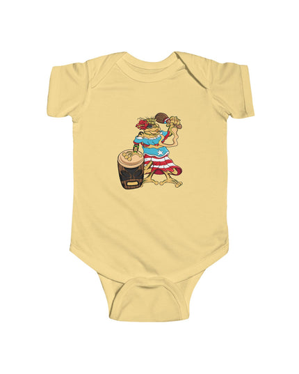 Infant Jersey Bodysuit - Puerto Rican Isabela Coqui