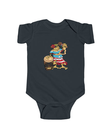 Infant Jersey Bodysuit - Puerto Rican Isabela Coqui