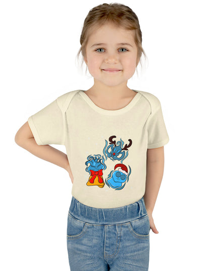 Sparkling Xmas Will O' Wisp - Infant Jersey Bodysuit