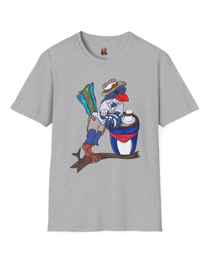 Mateo Armas the Cuban Trogon - Unisex Graphic Tee Shirt