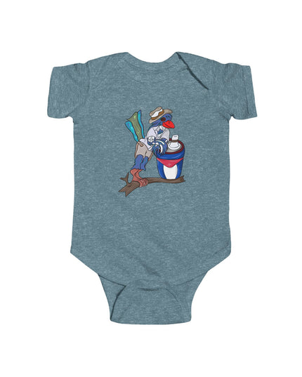 Mateo Armas the Cuban Trogon- Infant Jersey Bodysuit