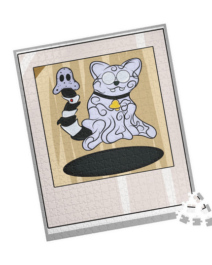 Jigsaw Puzzle - Ghost Cat Polaroid Pic