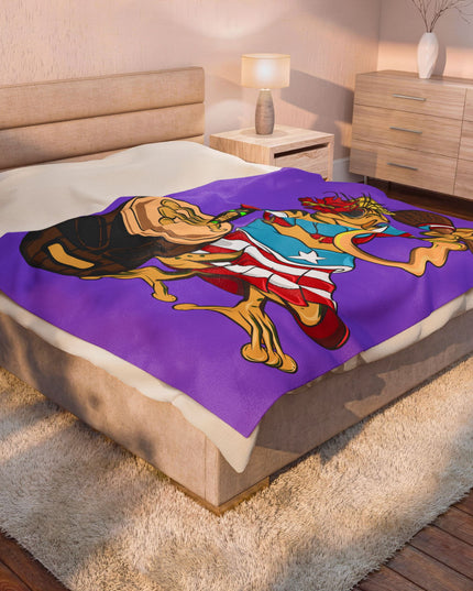 Puerto Rican Isabella Coqui - Plush Blanket