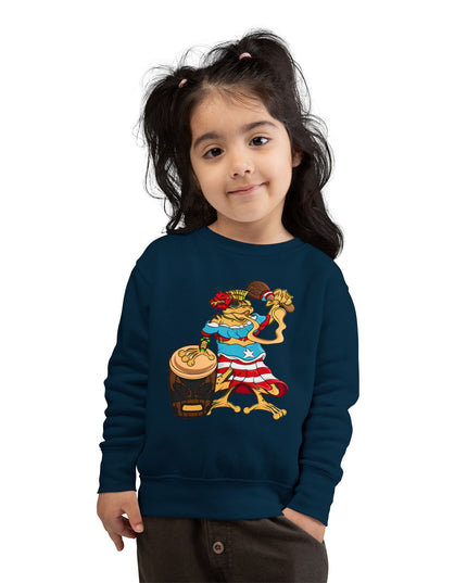 Puerto Rican Isabella Coqui Toddler Sweatshirt