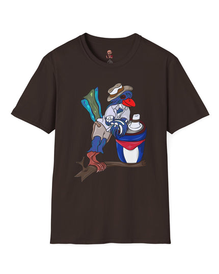 Mateo Armas the Cuban Trogon - Unisex Graphic Tee Shirt