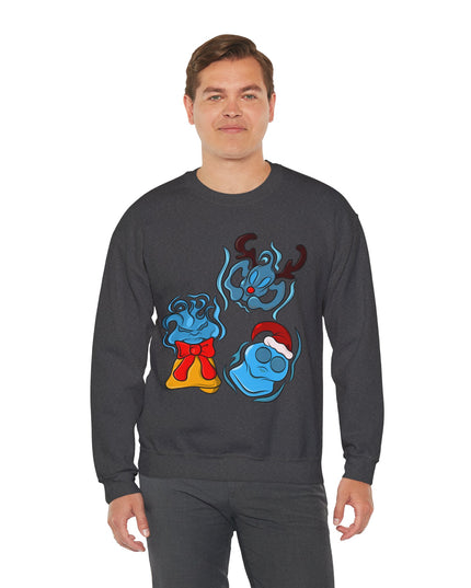 Xmas Will O' Wisp - Unisex Heavy Blend Crewneck Sweatshirt