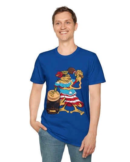 Unisex Graphic Tee Shirt - Puerto Rican Isabela Coqui