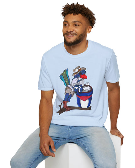 Mateo Armas the Cuban Trogon - Unisex Graphic Tee Shirt