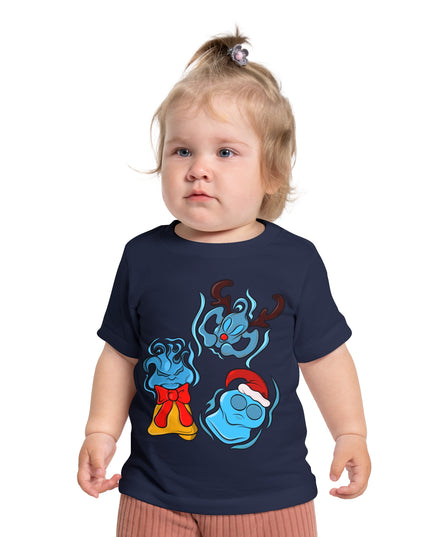 Xmas Will O' Wisp - Baby Short Sleeve T-Shirt
