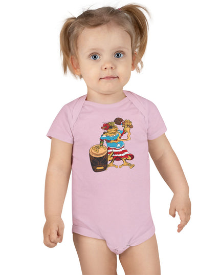 Puerto Rican Isabella Coqui - baby Short Sleeve Onesie