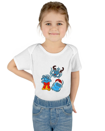 Sparkling Xmas Will O' Wisp - Infant Jersey Bodysuit