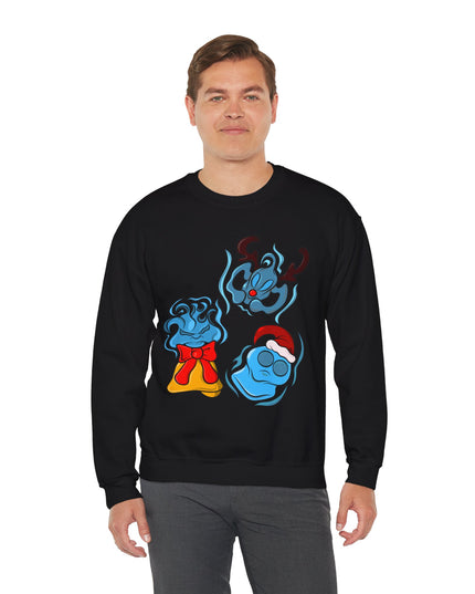 Xmas Will O' Wisp - Unisex Heavy Blend Crewneck Sweatshirt