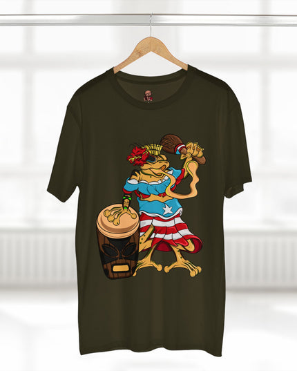 Mens Staple Tee Shirt - Puerto Rican Isabela Coqui