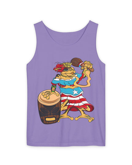 Tank Top - Puerto Rican Isabela Coqui Print
