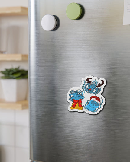 Xmas Will O' Wisp - Die-Cut Magnet