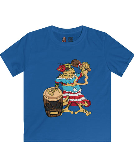 Puerto Rican Isabela Coquí - Kids SoftStyle Tee Shirt