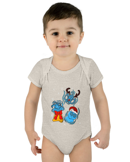 Sparkling Xmas Will O' Wisp - Infant Jersey Bodysuit
