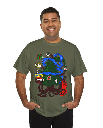 Christmas Treeant - Adult Graphic Tee Shirt