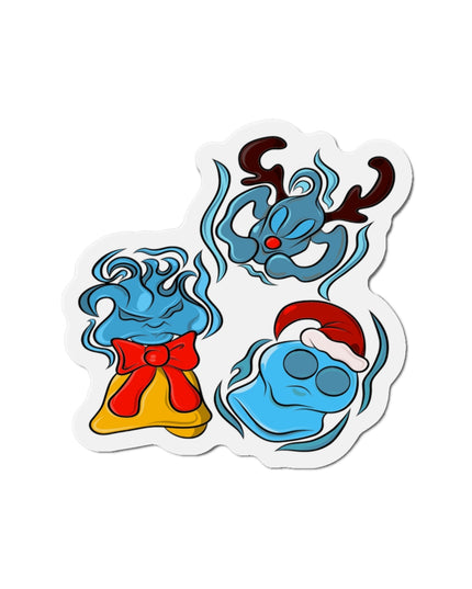 Xmas Will O' Wisp - Die-Cut Magnet