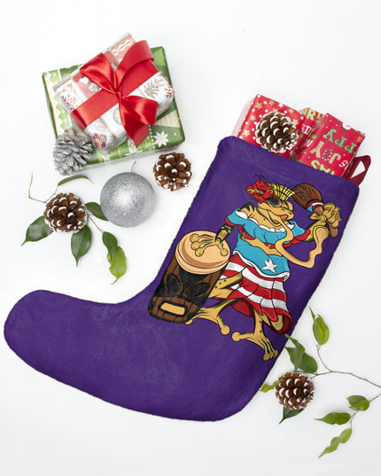Puerto Rican Isabella Coqui - Purple Stocking