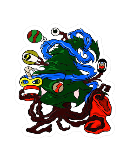Christmas Treeant - Kiss-Cut Vinyl Decal Sticker