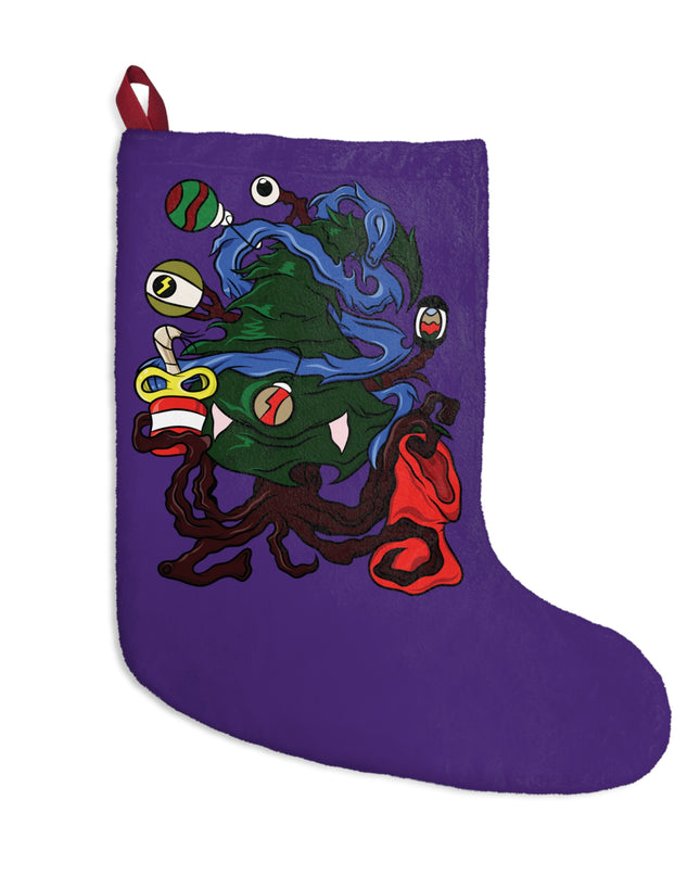 Christmas Treeant - Purple Stocking