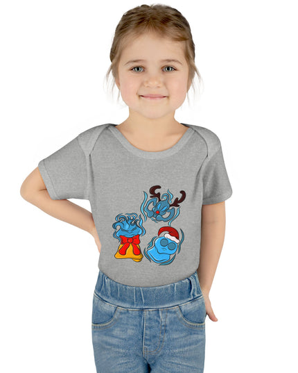 Xmas Will O Wisp - Infant Baby Rib Bodysuit