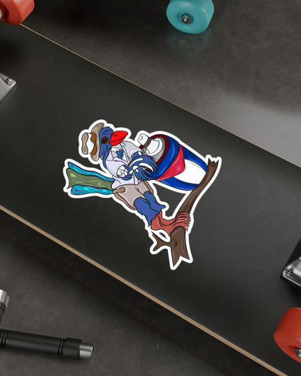 Mateo Armas Trogon - Kiss-Cut Vinyl Decal Sticker