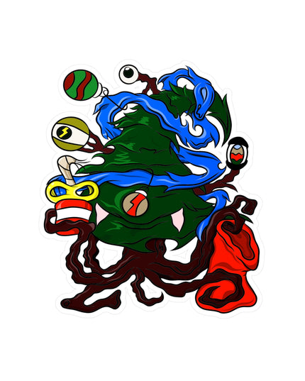 Christmas Treeant - Kiss-Cut Vinyl Decal Sticker
