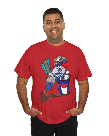 Mateos Armas the Cuban Trogon - Adult Graphic Tee Shirt