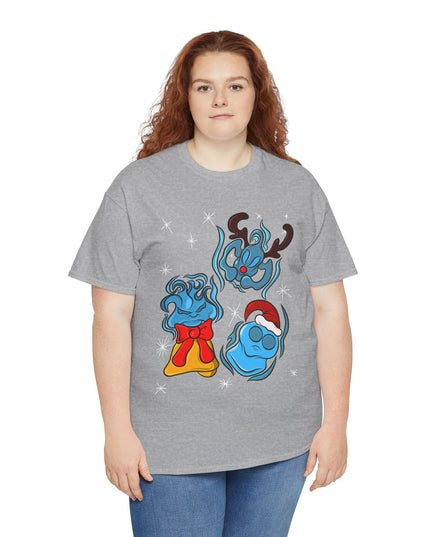 Twinkling Xmas Will O' Wisp - Adult Graphic Tee Shirt