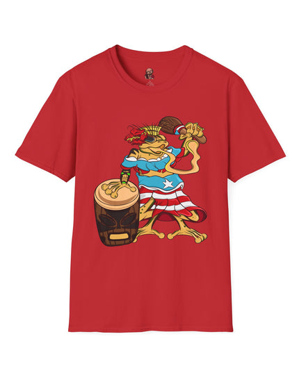 Unisex Graphic Tee Shirt - Puerto Rican Isabela Coqui