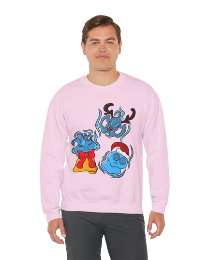 Xmas Will O' Wisp - Unisex Heavy Blend Crewneck Sweatshirt