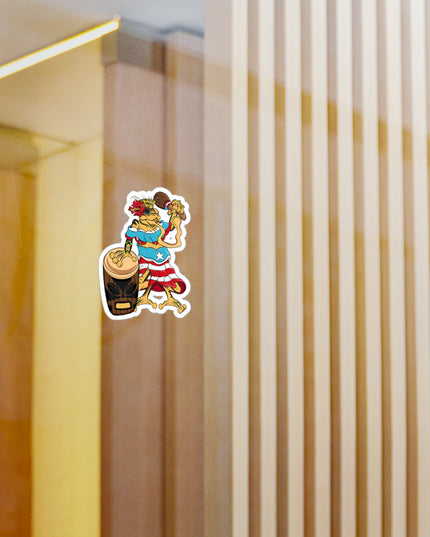 Puerto Rican Isabella Coqui - Kiss-Cut Vinyl Decal Sticker