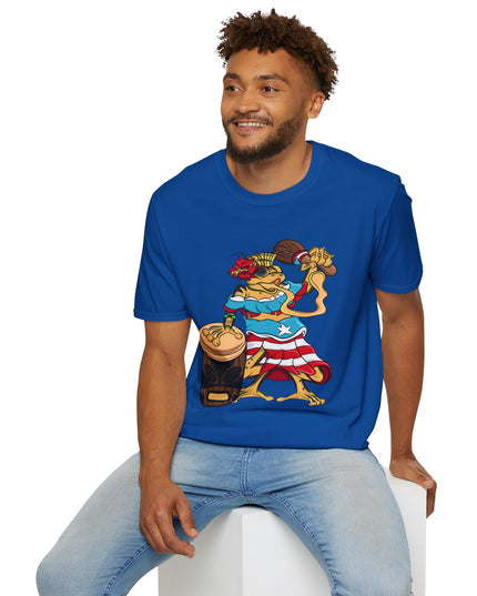 Unisex Graphic Tee Shirt - Puerto Rican Isabela Coqui