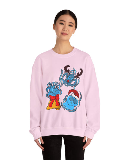 Xmas Will O' Wisp - Unisex Heavy Blend Crewneck Sweatshirt