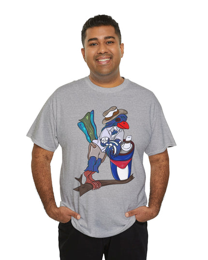 Mateos Armas the Cuban Trogon - Adult Graphic Tee Shirt