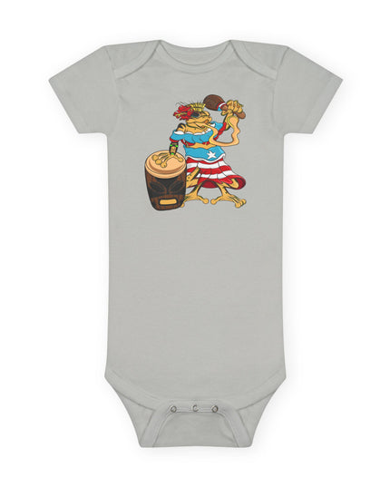 Puerto Rican Isabella Coqui - baby Short Sleeve Onesie