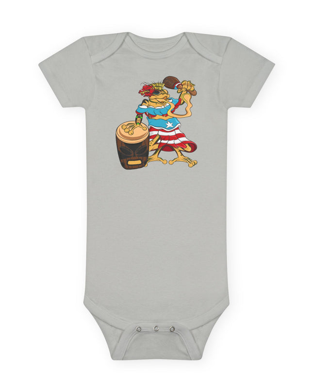 Puerto Rican Isabella Coqui - baby Short Sleeve Onesie