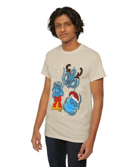 Twinkling Xmas Will O' Wisp - Adult Graphic Tee Shirt